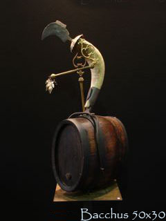 Bacchus 50cm x 30cm
